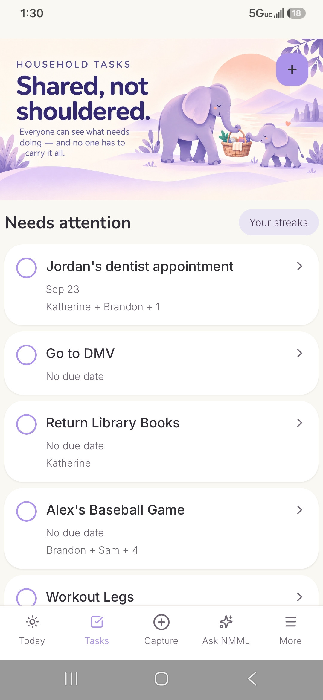 No More Mental Load Shared Not Shouldered screen